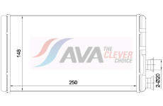 Výměník tepla, vnitřní vytápění AVA Clever Choice AI6469