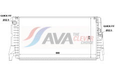 Chladič, chlazení motoru AVA Clever Choice BW2655