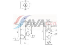 Expanzní ventil, klimatizace AVA Clever Choice DN1497