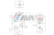 Expanzní ventil, klimatizace AVA Clever Choice FT1491