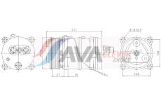 Kompresor, klimatizace AVA Clever Choice MNK164