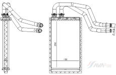 Výměník tepla, vnitřní vytápění AVA Clever Choice MS6815