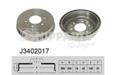 Brzdový buben NIPPARTS J3402017