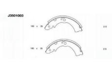 Sada brzdových čelistí NIPPARTS J3501003