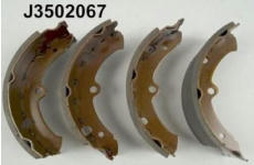 Sada brzdových čelistí NIPPARTS J3502067