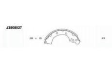 Sada brzdových čelistí NIPPARTS J3505027