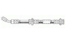 Brzdová hadice NIPPARTS J3701042