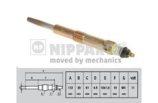Žhavicí svíčka NIPPARTS J5710501