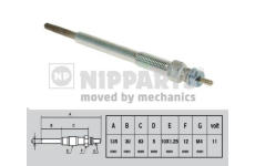 Zhavici svicka NIPPARTS J5710502