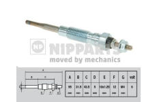 Žhavicí svíčka NIPPARTS J5712006