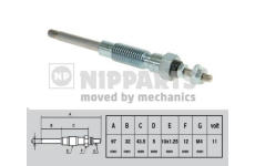 Žhavicí svíčka NIPPARTS J5712014