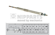 Žhavicí svíčka NIPPARTS J5712019