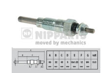 Žhavicí svíčka NIPPARTS J5713000