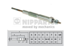 Žhavicí svíčka NIPPARTS J5713010