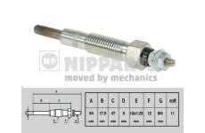 Žhavicí svíčka NIPPARTS J5713011