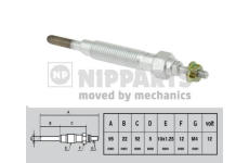 Žhavicí svíčka NIPPARTS J5715000