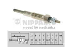 Žhavicí svíčka NIPPARTS J5715008