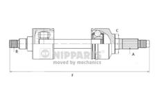 Hnací hřídel NIPPARTS N2804003