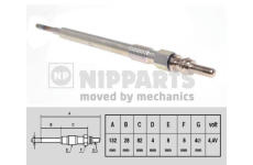 Žhavicí svíčka NIPPARTS N5710504