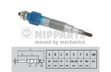 Žhavicí svíčka NIPPARTS N5711030