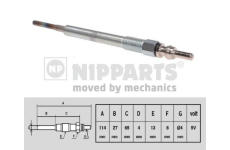Žhavicí svíčka NIPPARTS N5713015