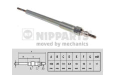 Žhavicí svíčka NIPPARTS N5715019