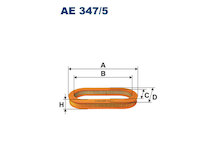 Vzduchový filtr FILTRON AE 347/5