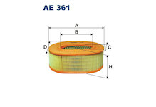 Vzduchový filtr FILTRON AE 361
