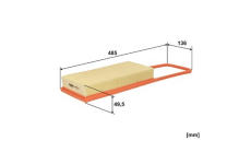 Vzduchový filtr FILTRON AP 031/3