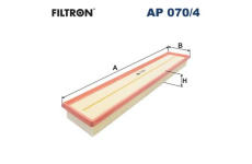 Vzduchový filtr FILTRON AP 070/4