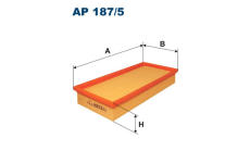 Vzduchový filtr FILTRON AP 187/5