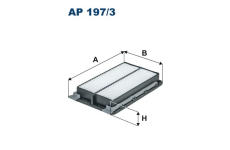 Vzduchový filter FILTRON AP 197/3