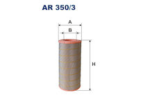 Vzduchový filtr FILTRON AR 350/3