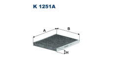 Filtr, vzduch v interiéru FILTRON K 1251A