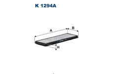 Filtr, vzduch v interiéru FILTRON K 1294A