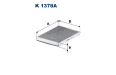 Filtr, vzduch v interiéru FILTRON K 1378A