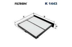 Filtr, vzduch v interiéru FILTRON K 1443