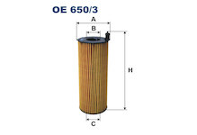 Olejový filtr FILTRON OE 650/3