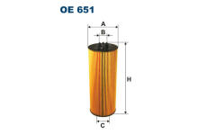 Olejový filter FILTRON OE 651