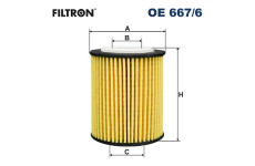 Olejový filtr FILTRON OE 667/6