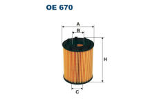 Olejový filter FILTRON OE 670