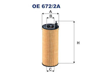 Olejový filtr FILTRON OE 672/2A