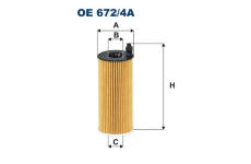 Olejový filter FILTRON OE 672/4A