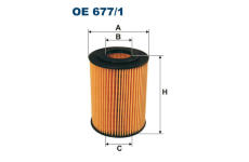 Olejový filter FILTRON OE 677/1