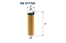 Olejový filter FILTRON OE 677/6A