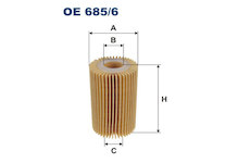 Olejový filtr FILTRON OE 685/6