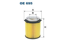 Olejový filter FILTRON OE 695