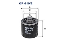 Olejový filtr FILTRON OP 619/2