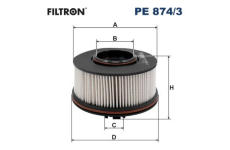 palivovy filtr FILTRON PE 874/3