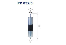 palivovy filtr FILTRON PP 832/5